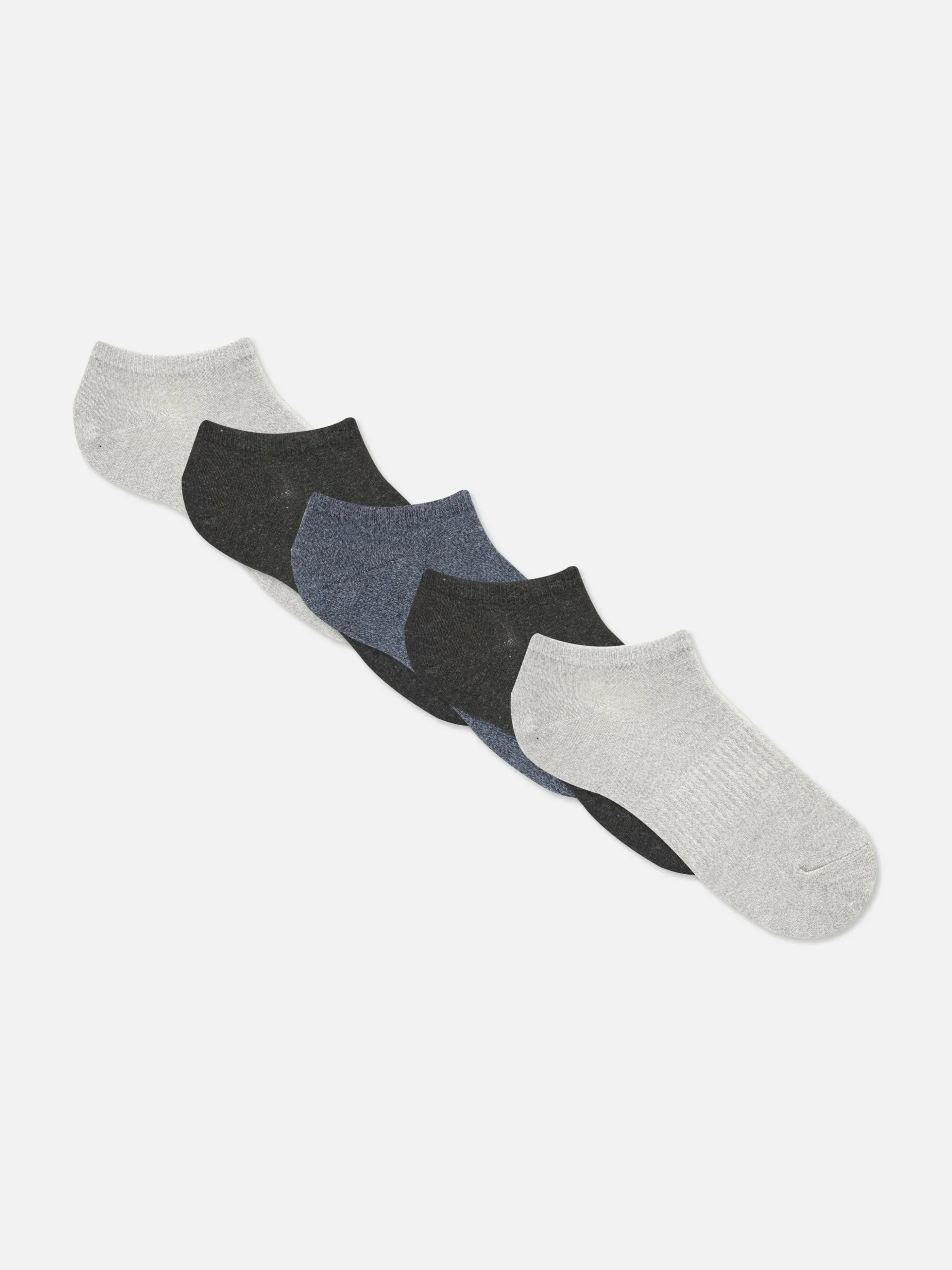 Sneakersokken Van Ribstof, 5 Paar