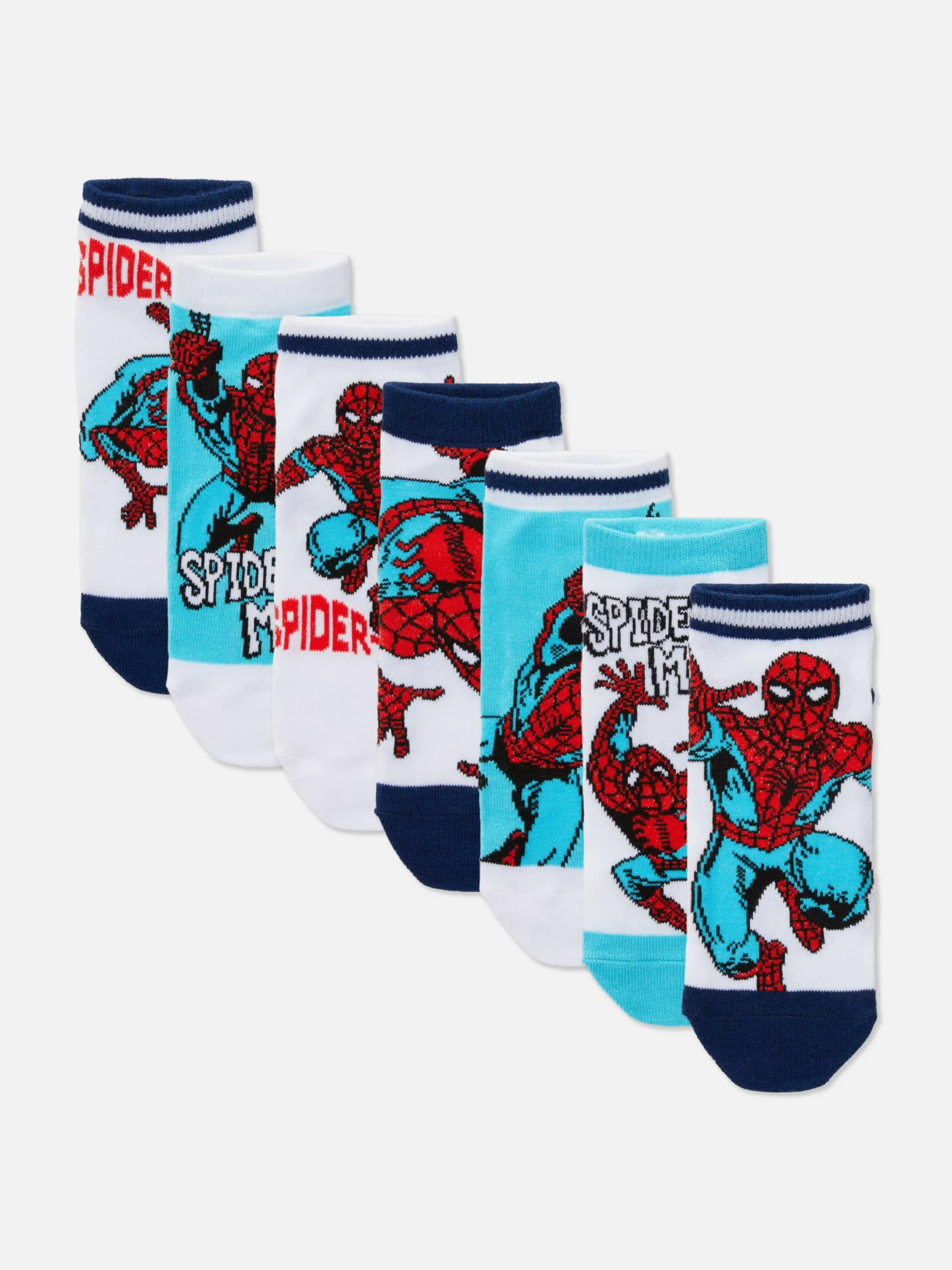 Sokken Marvel Spider-Man, 7 Paar
