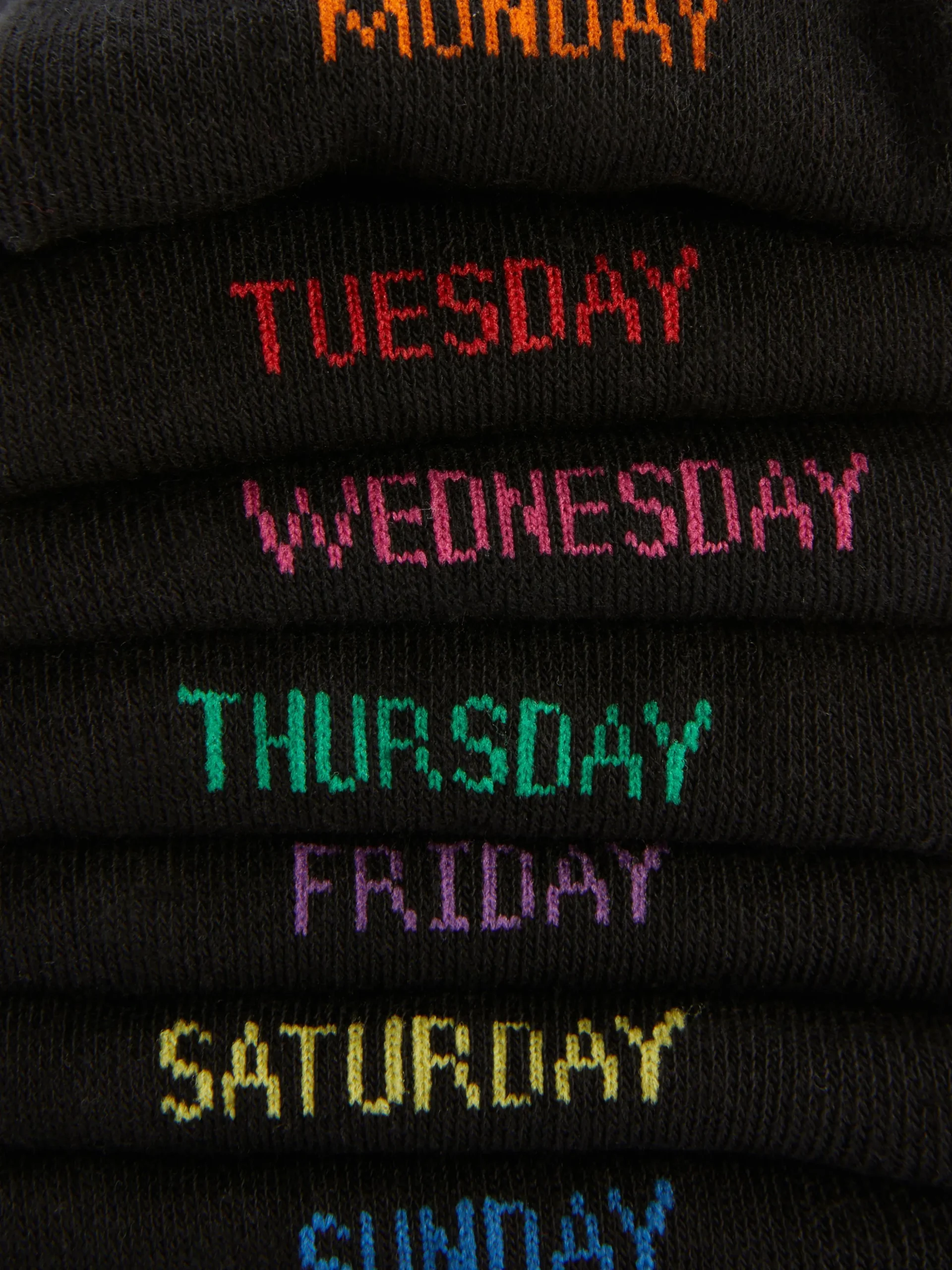 Sokken Voor De Dag Van De Week, 7 Paar