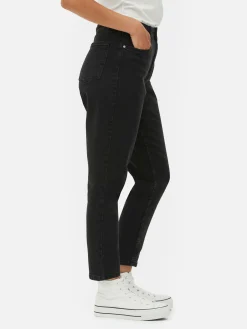 Spijkerbroek Met Hoge Taille