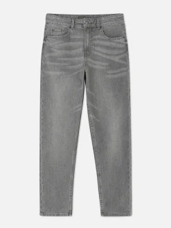 Spijkerbroek Met Hoge Taille