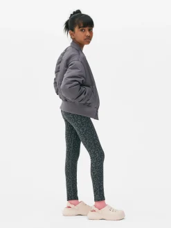 Sportieve Legging Met Luipaardprint
