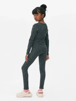 Sportieve Legging Met Luipaardprint