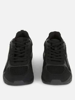 Sportieve Sneakers Met Inzetstukken