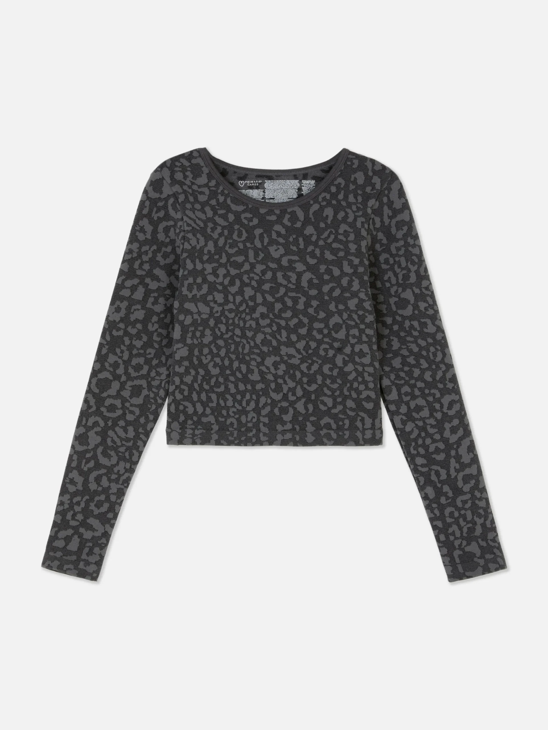 Sportieve Top Met Luipaardprint