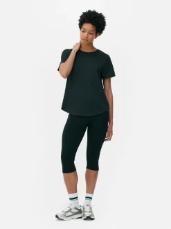 Sportshirt Met Ronde Hals