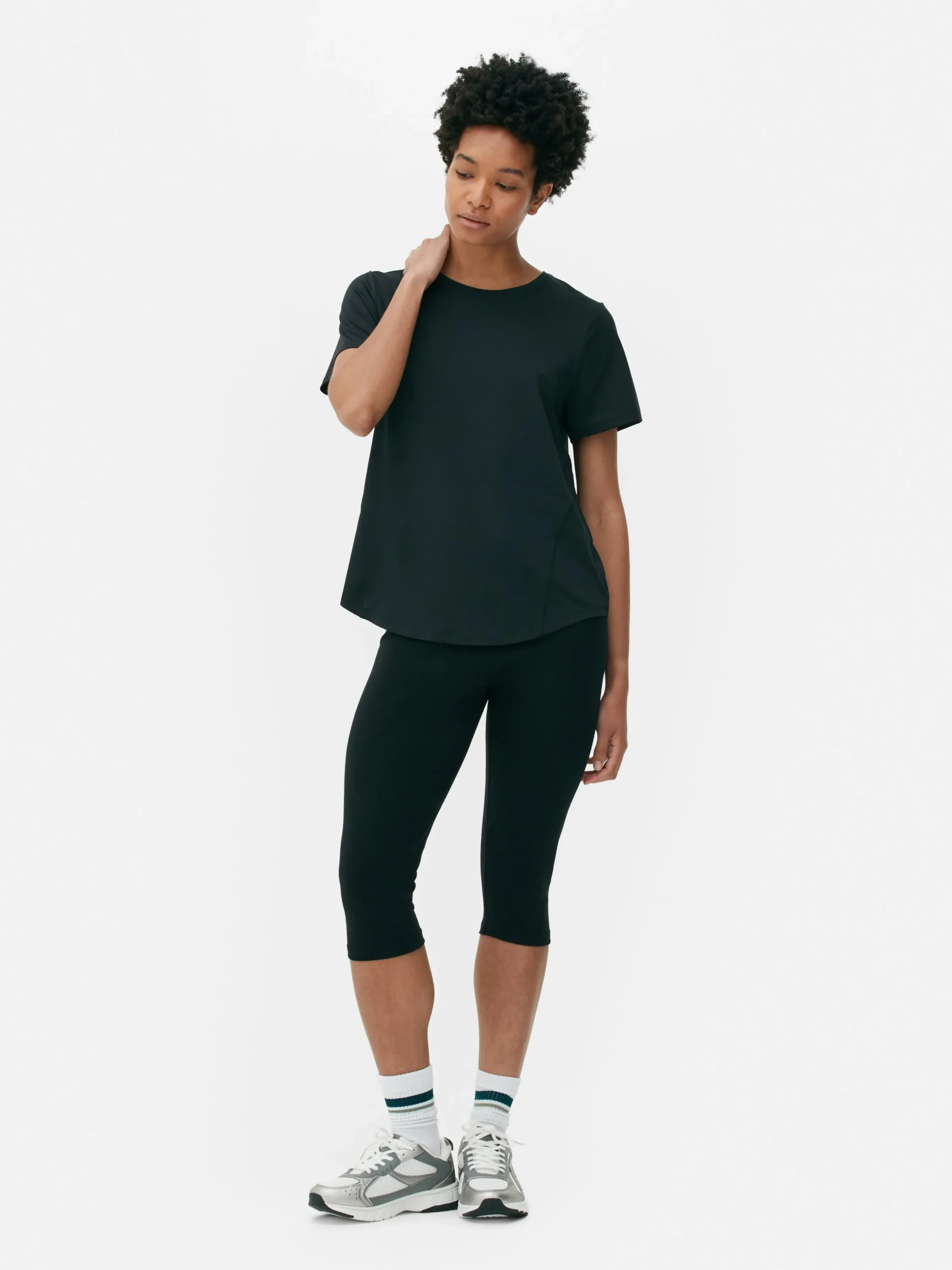Sportshirt Met Ronde Hals