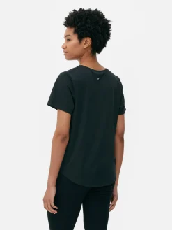 Sportshirt Met Ronde Hals