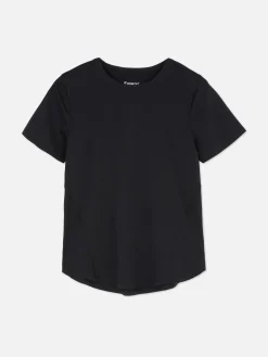 Sportshirt Met Ronde Hals