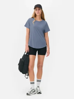 Sportshirt Met Ronde Hals