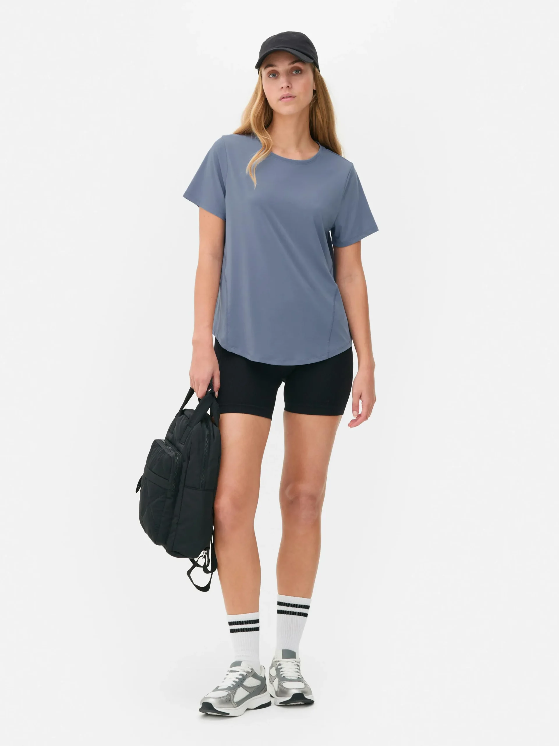 Sportshirt Met Ronde Hals