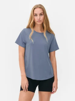 Sportshirt Met Ronde Hals