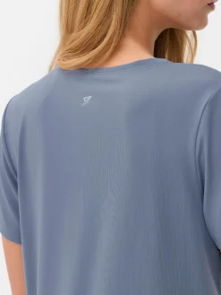 Sportshirt Met Ronde Hals