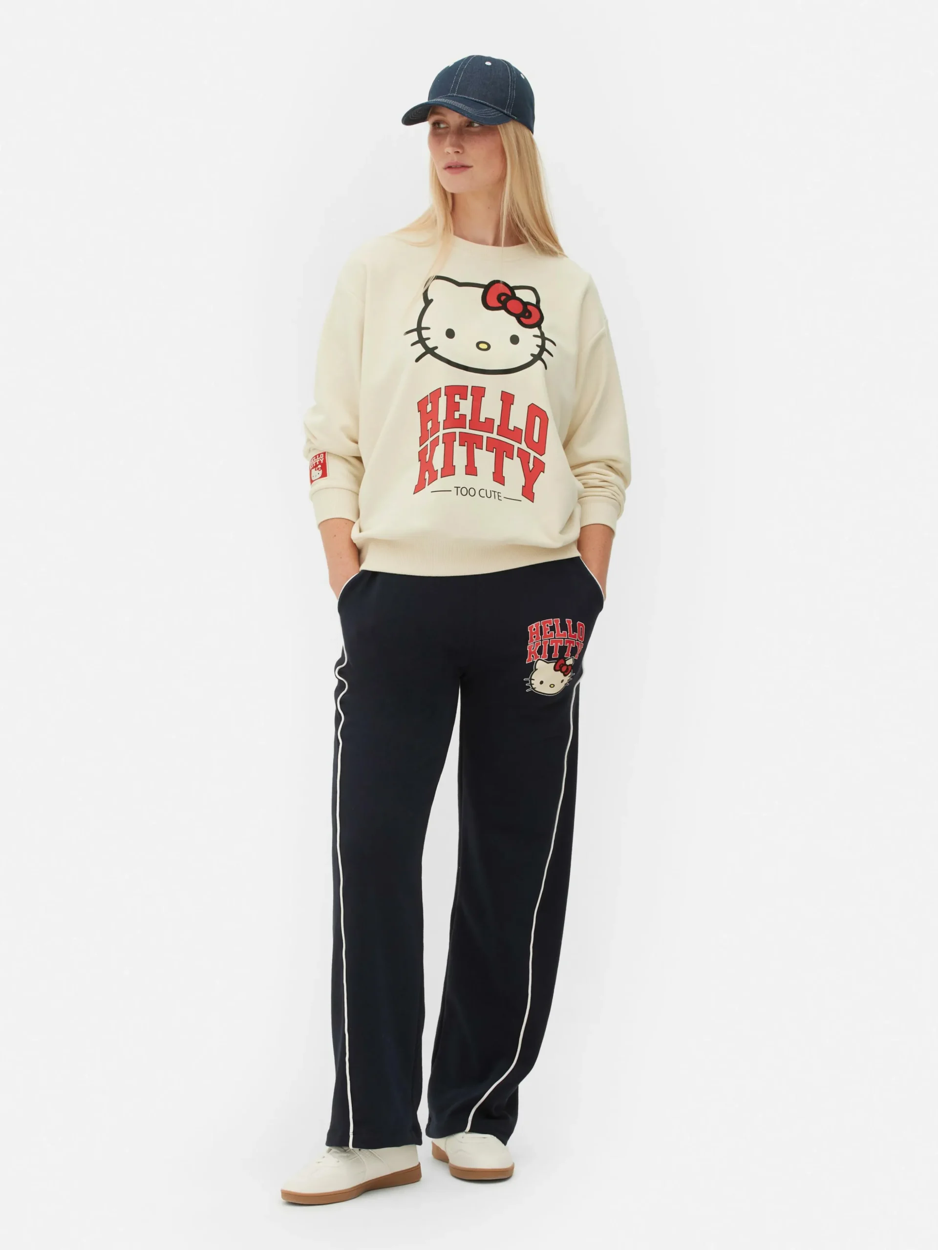 Sportsweatshirt Met Print Hello Kitty