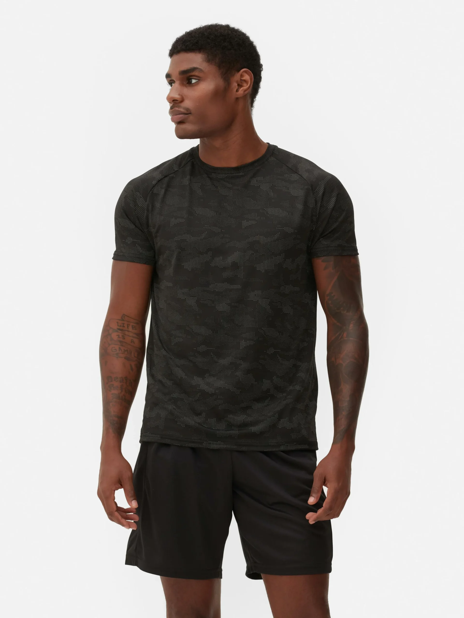 Sport-T-shirt Met Ronde Hals
