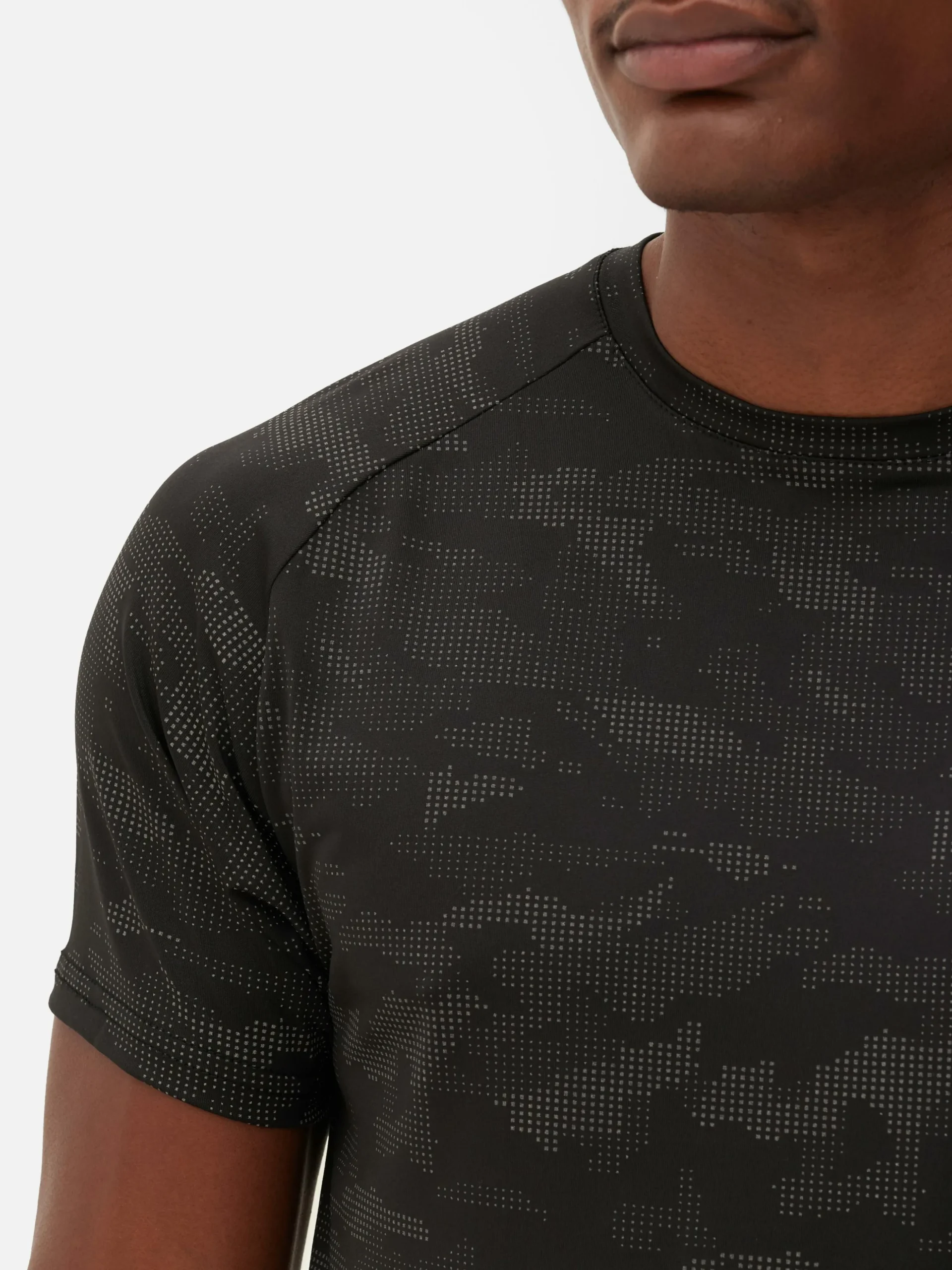 Sport-T-shirt Met Ronde Hals