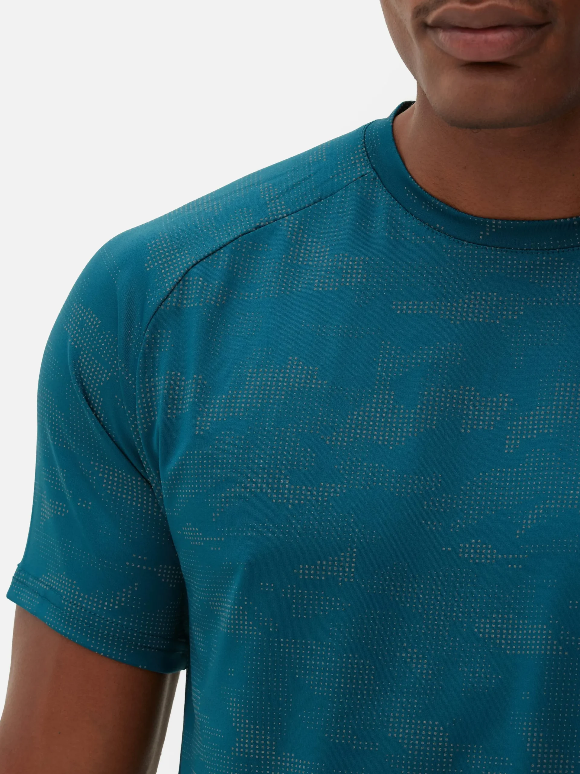 Sport-T-shirt Met Ronde Hals