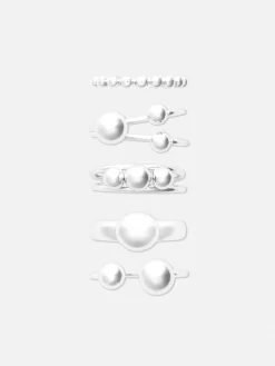 Stapelbare Bolvormige Ringen, Set Van 5