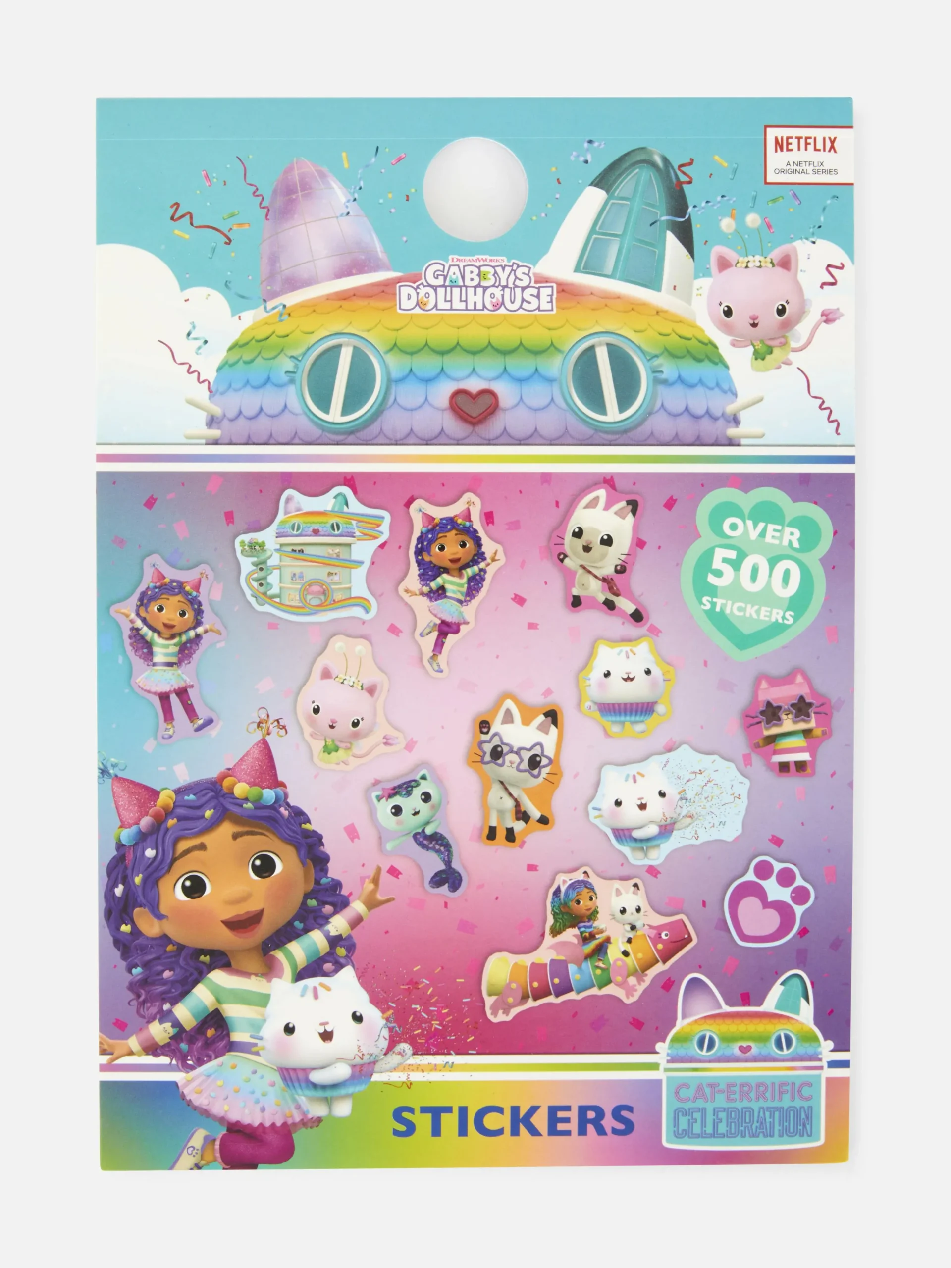 Stickers Gabby’s Dollhouse, Set Van 500