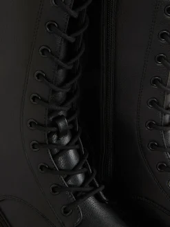 Stoere Bikerlaarzen Met Veters