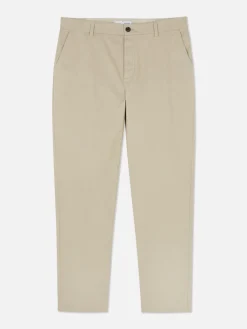 Stretch Chino Met Rechte Pijpen