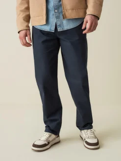 Stretch Chino Met Rechte Pijpen