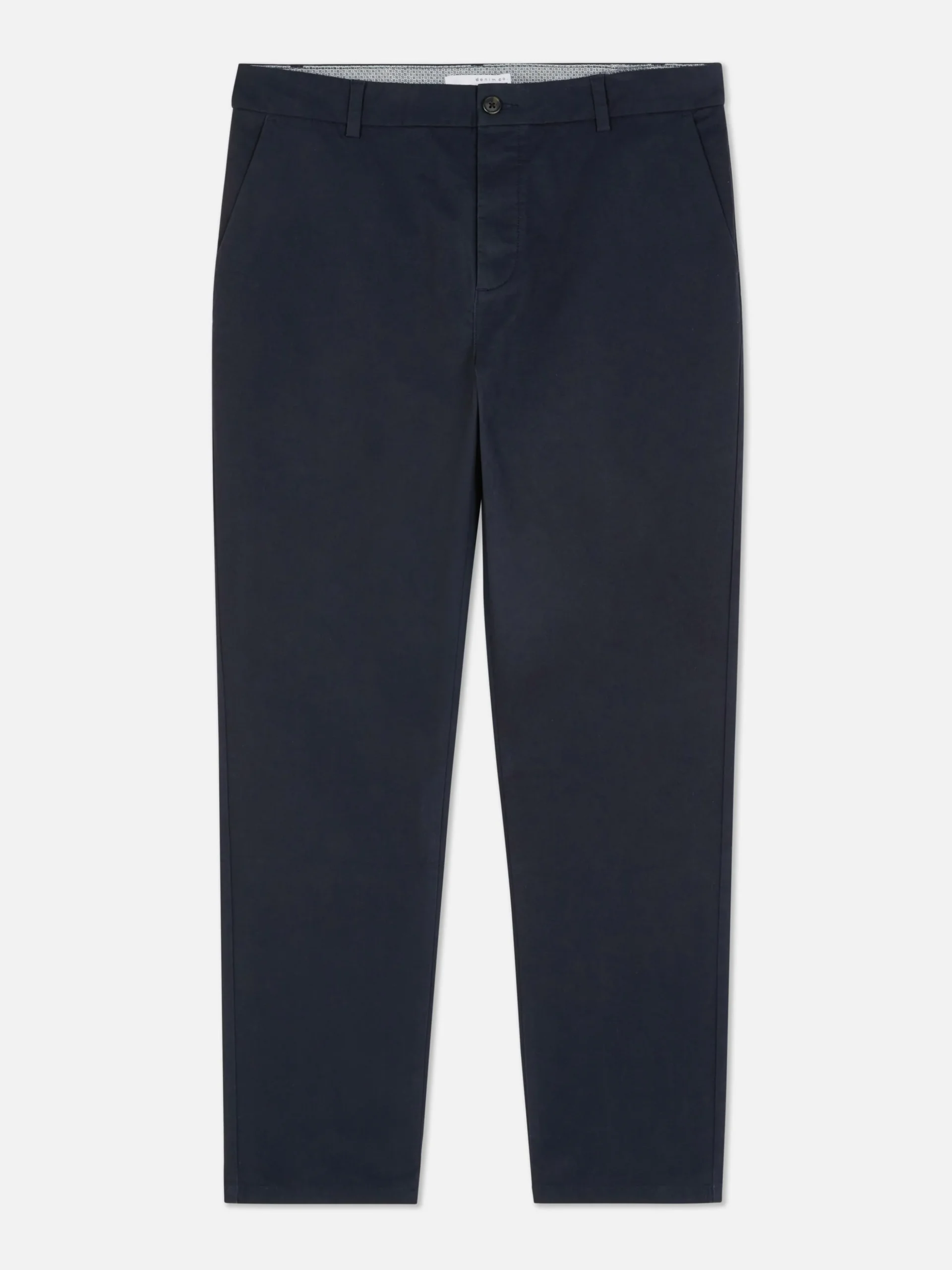 Stretch Chino Met Rechte Pijpen