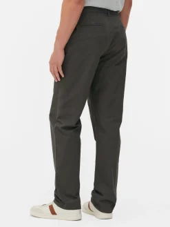 Stretch Chino Met Rechte Pijpen