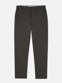 Stretch Chino Met Rechte Pijpen