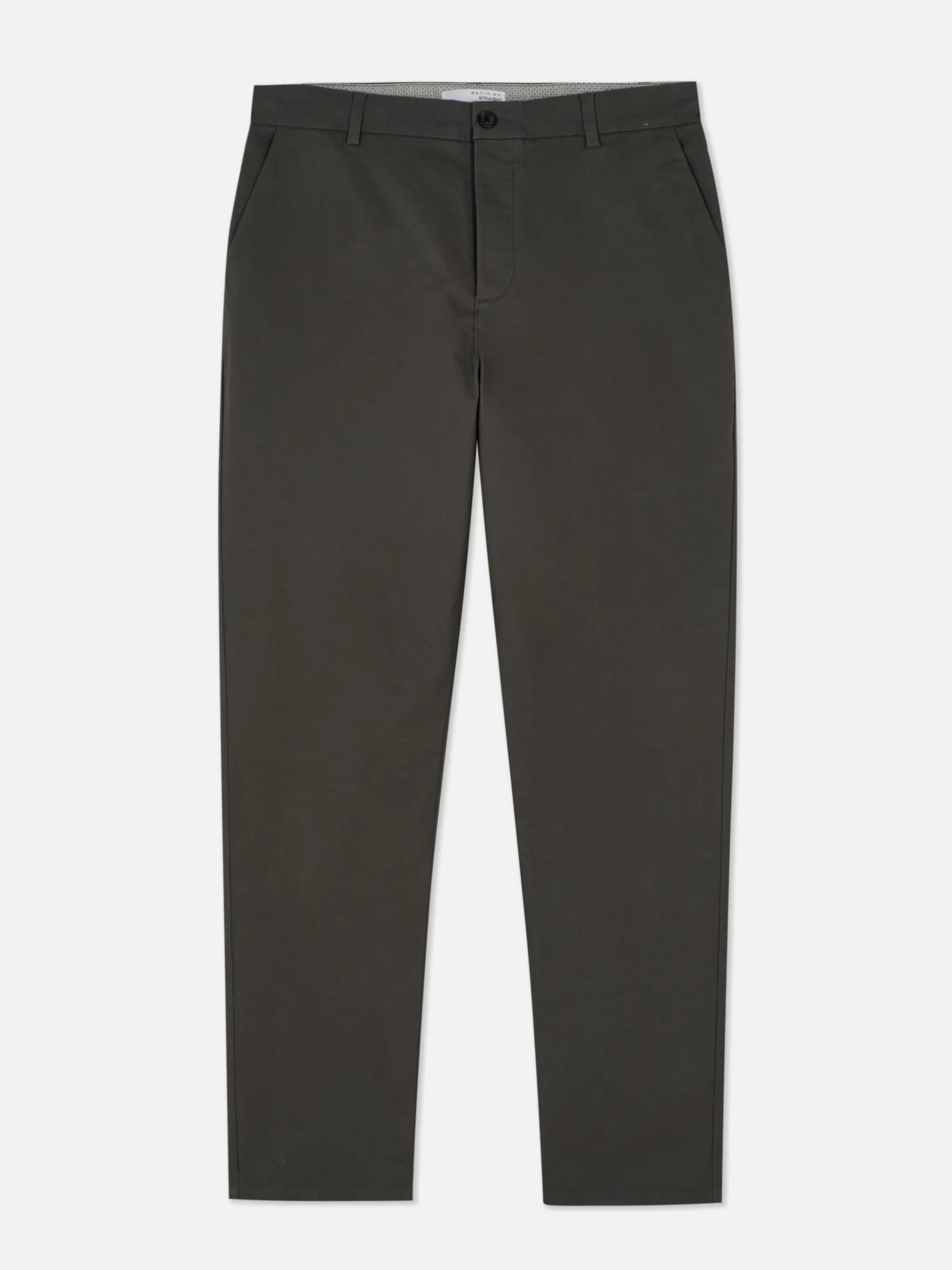 Stretch Chino Met Rechte Pijpen
