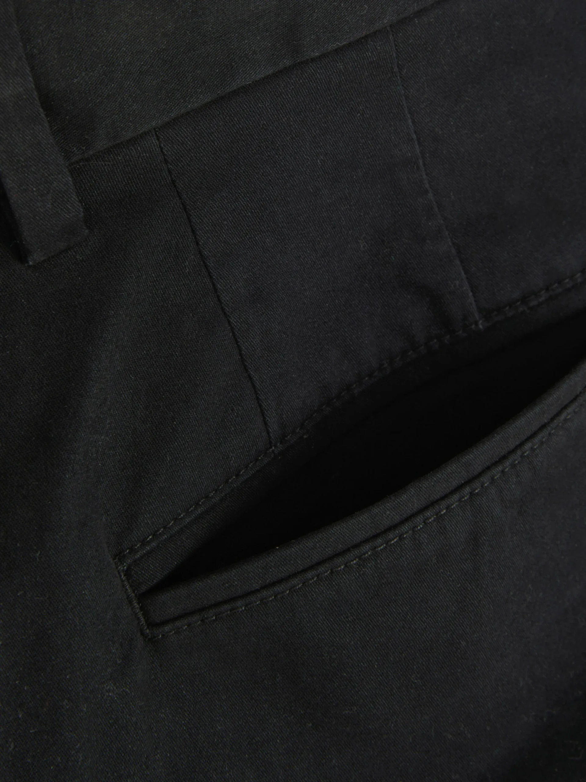 Stretch Chino Met Rechte Pijpen