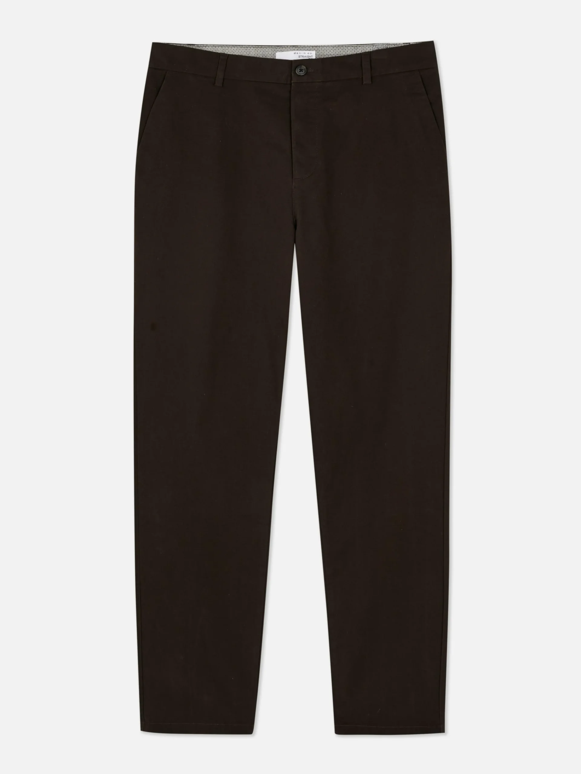 Stretch Chino Met Rechte Pijpen