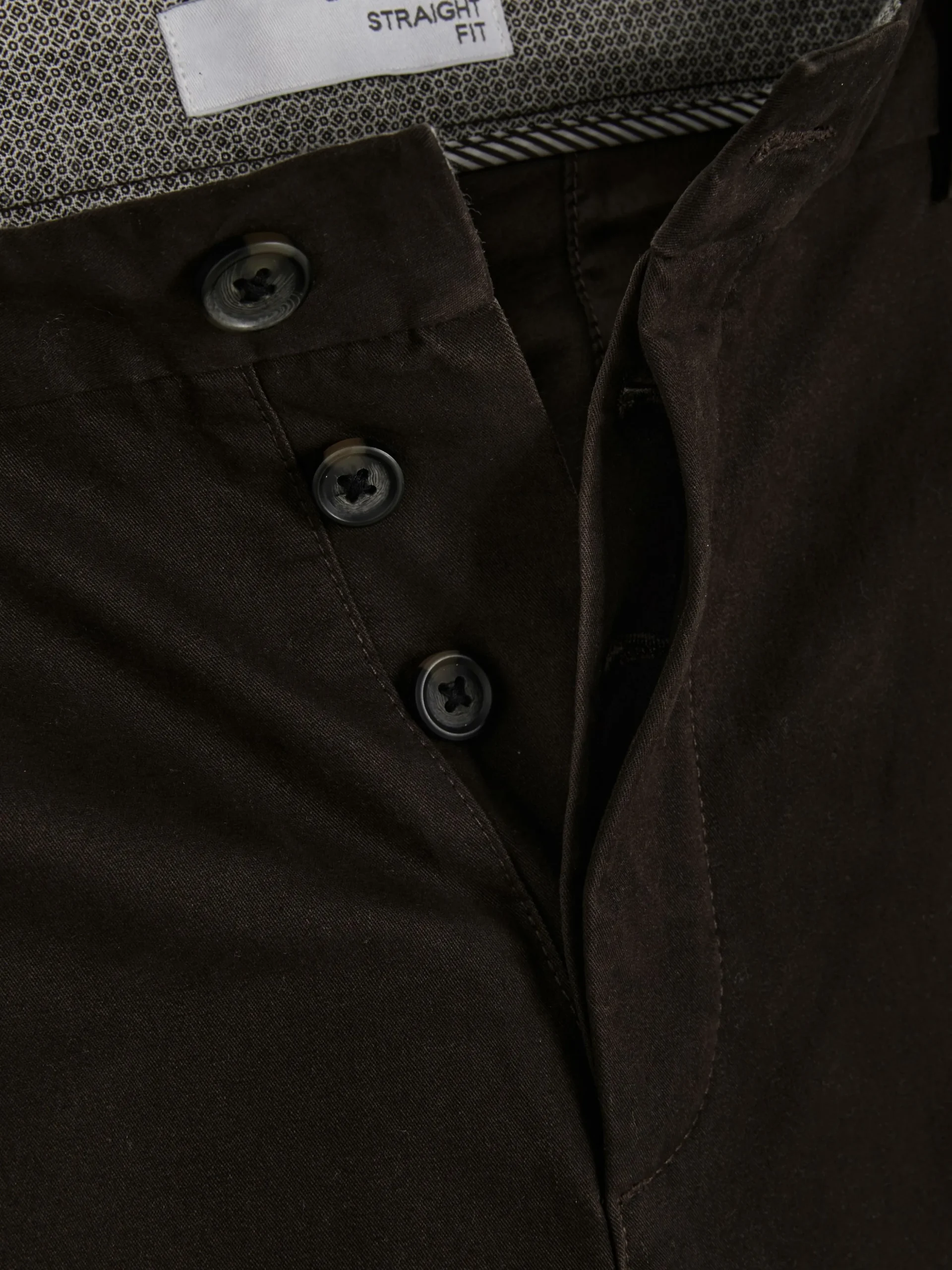 Stretch Chino Met Rechte Pijpen