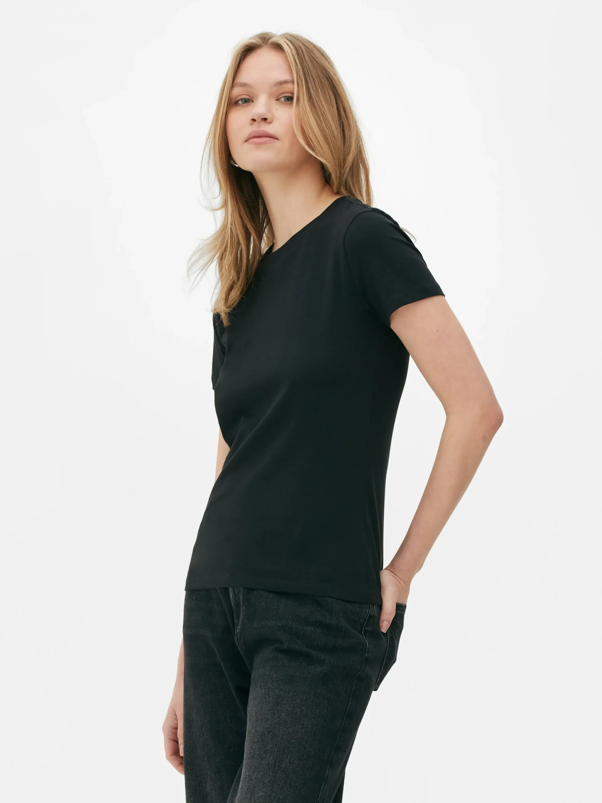 Stretch T-shirt Met Korte Mouwen