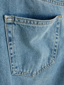 Stretchvrije Jeans Met Wijd Uitlopende Pijpen