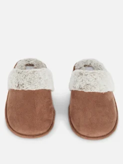 Suèdine Pantoffels