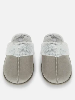 Suèdine Pantoffels
