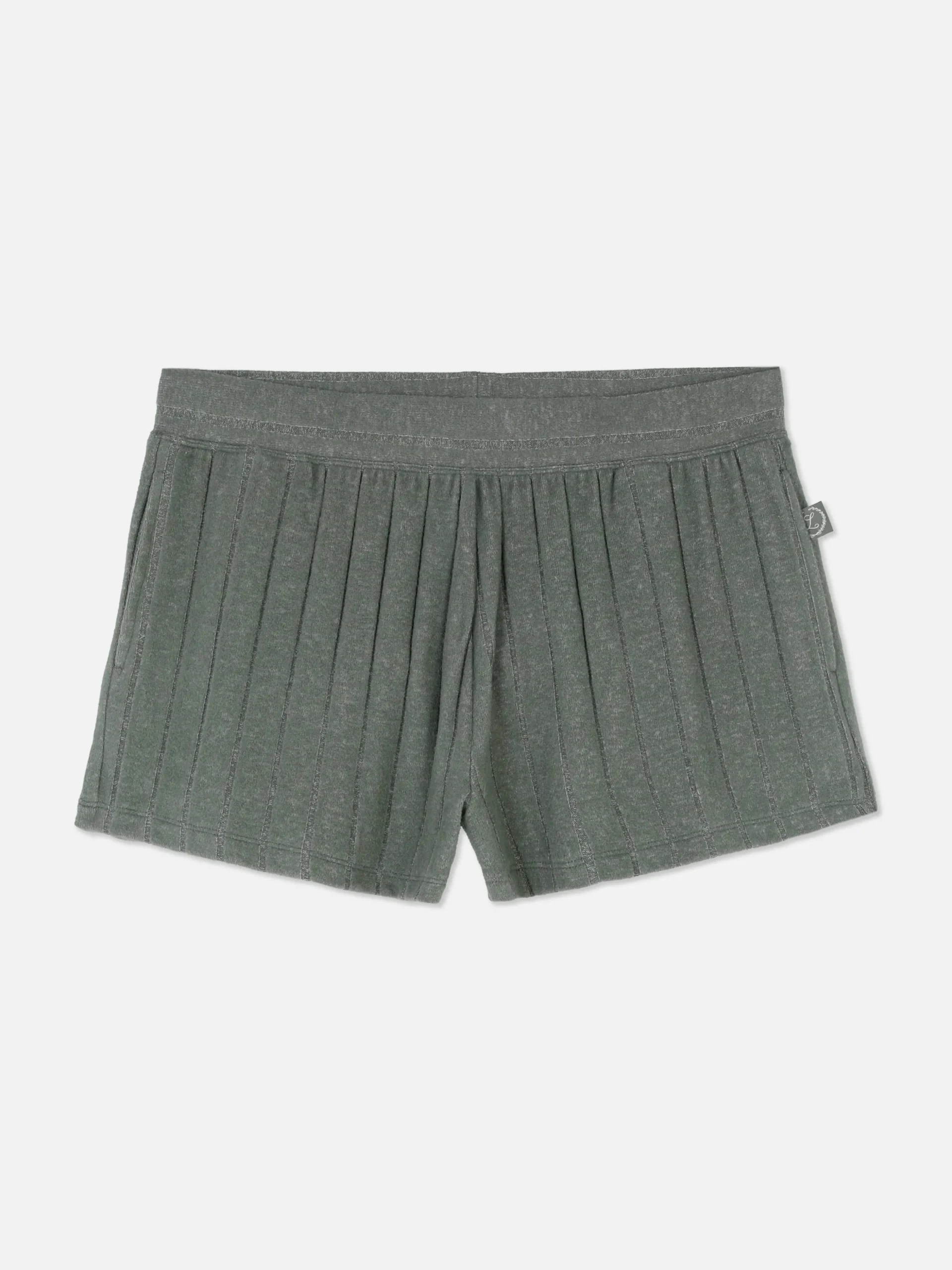 Superzachte Geplooide Pyjamashort