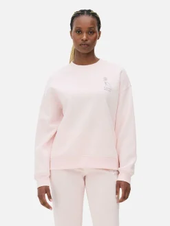 Sweater Met Tekst En Ronde Hals