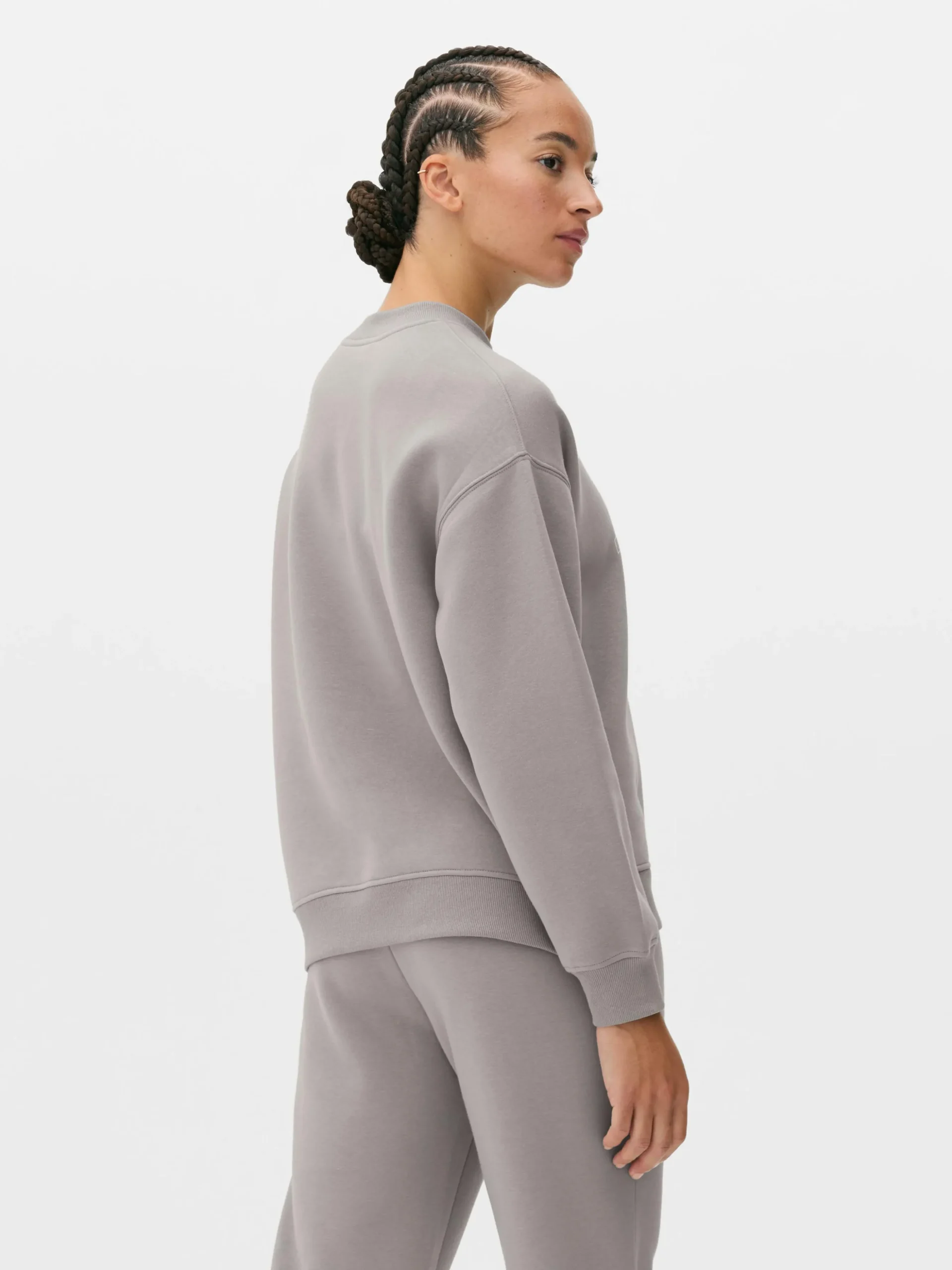 Sweater Met Tekst En Ronde Hals