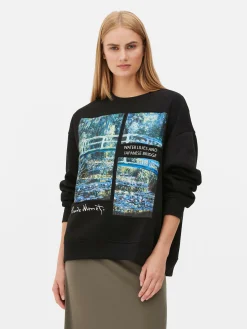 Sweatshirt Claude Monet Waterlelies