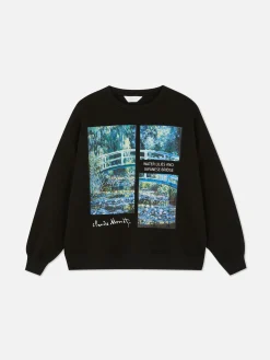 Sweatshirt Claude Monet Waterlelies