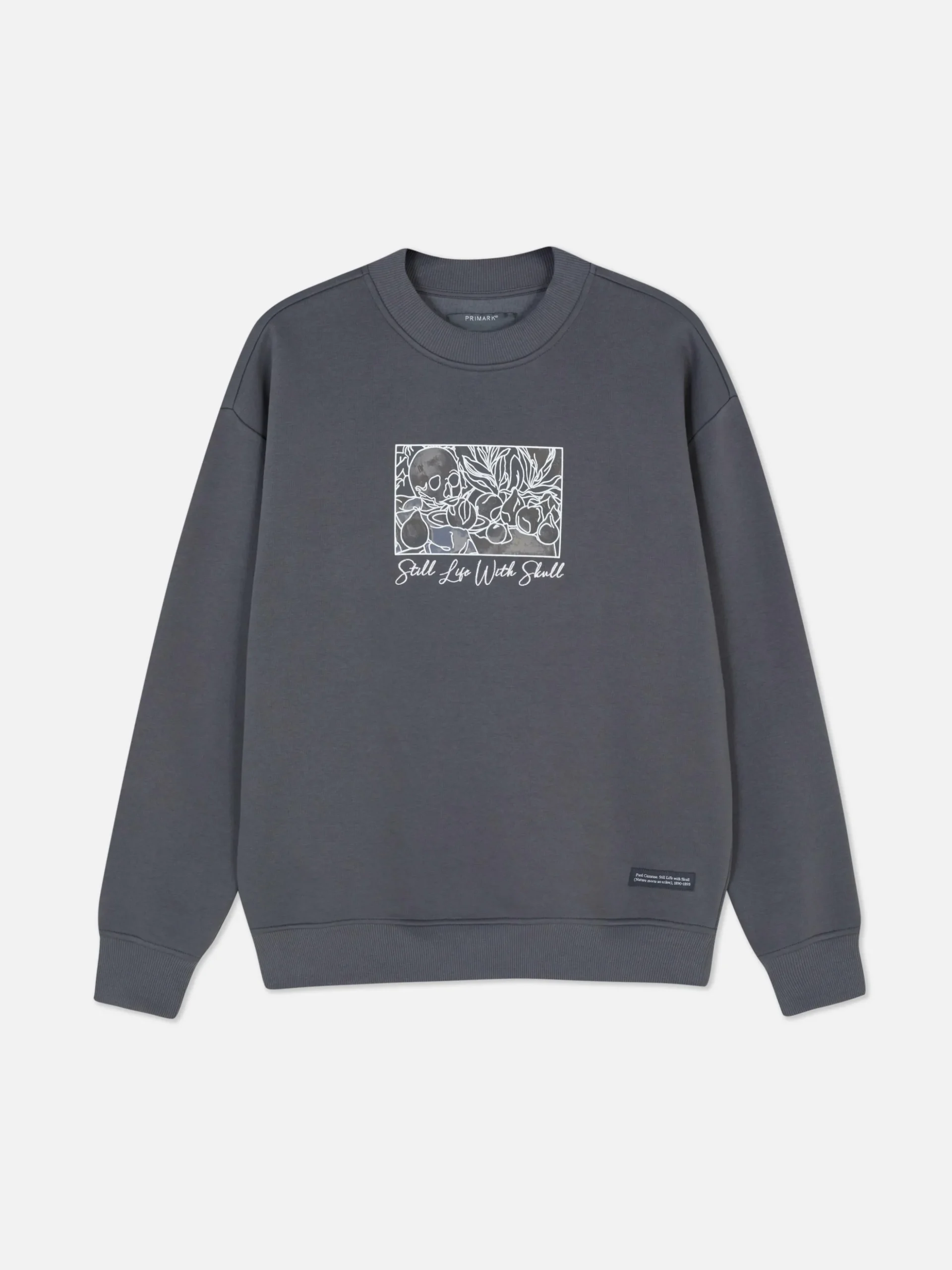 Sweatshirt Cézanne Stilleven-met-schedelprint