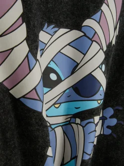 Sweatshirt Met Acid Wash Disney's Stitch