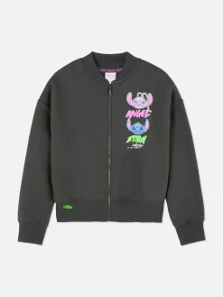 Sweatshirt Met Graffiti Disney's Stitch & Angel