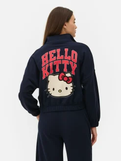 Sweatshirt Met Halve Rits Hello Kitty