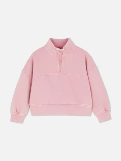 Sweatshirt Met Opstaande Kraag