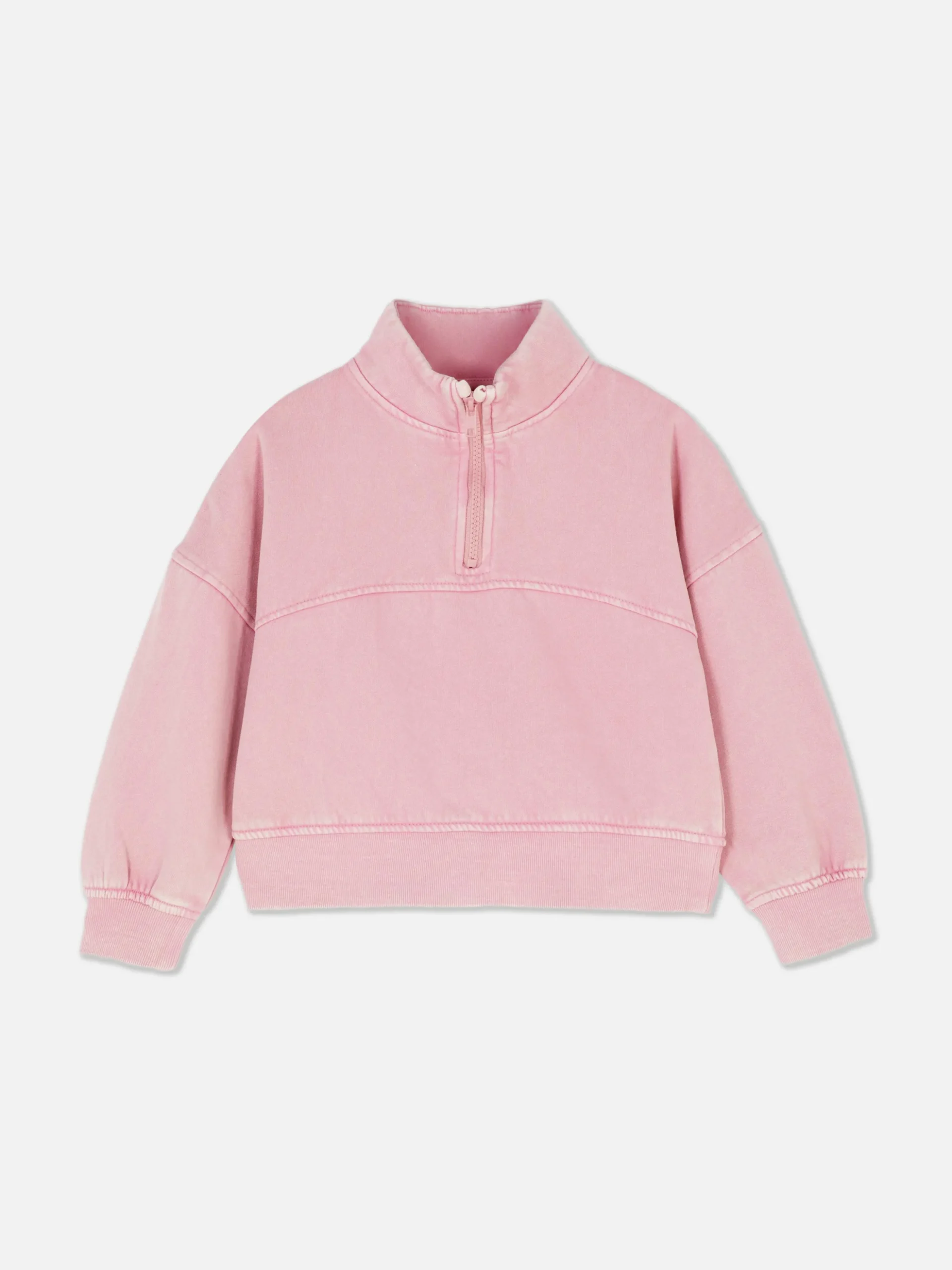 Sweatshirt Met Opstaande Kraag