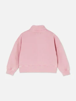 Sweatshirt Met Opstaande Kraag