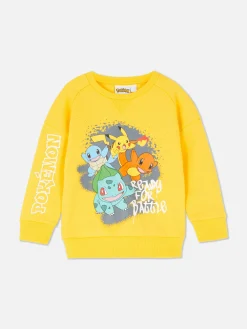 Sweatshirt Met Pokémon-graffitiprint